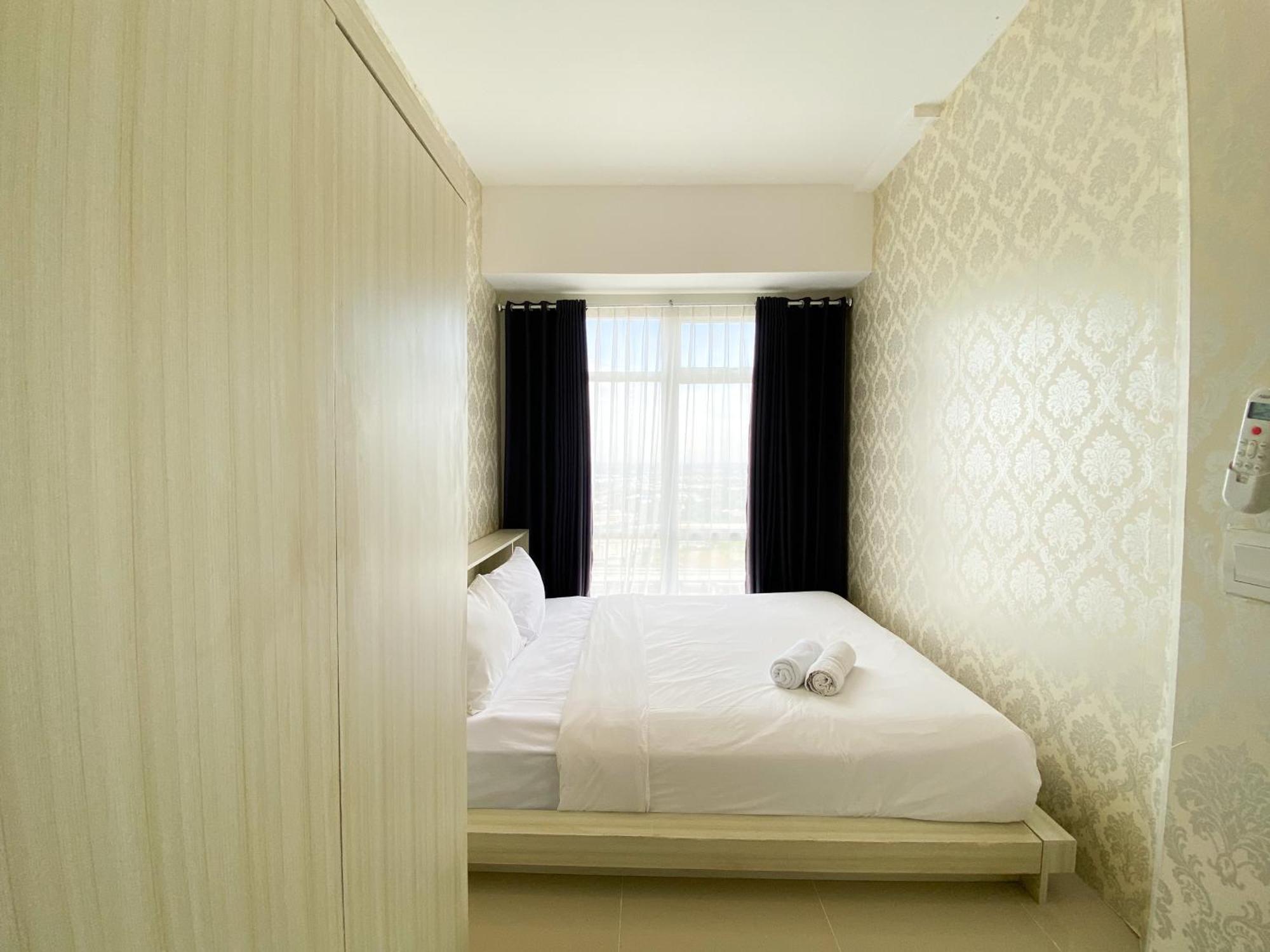 Elegant And Restful 1br At 35th Floor Vasanta Innopark By Travelio Apartemen Bekasi