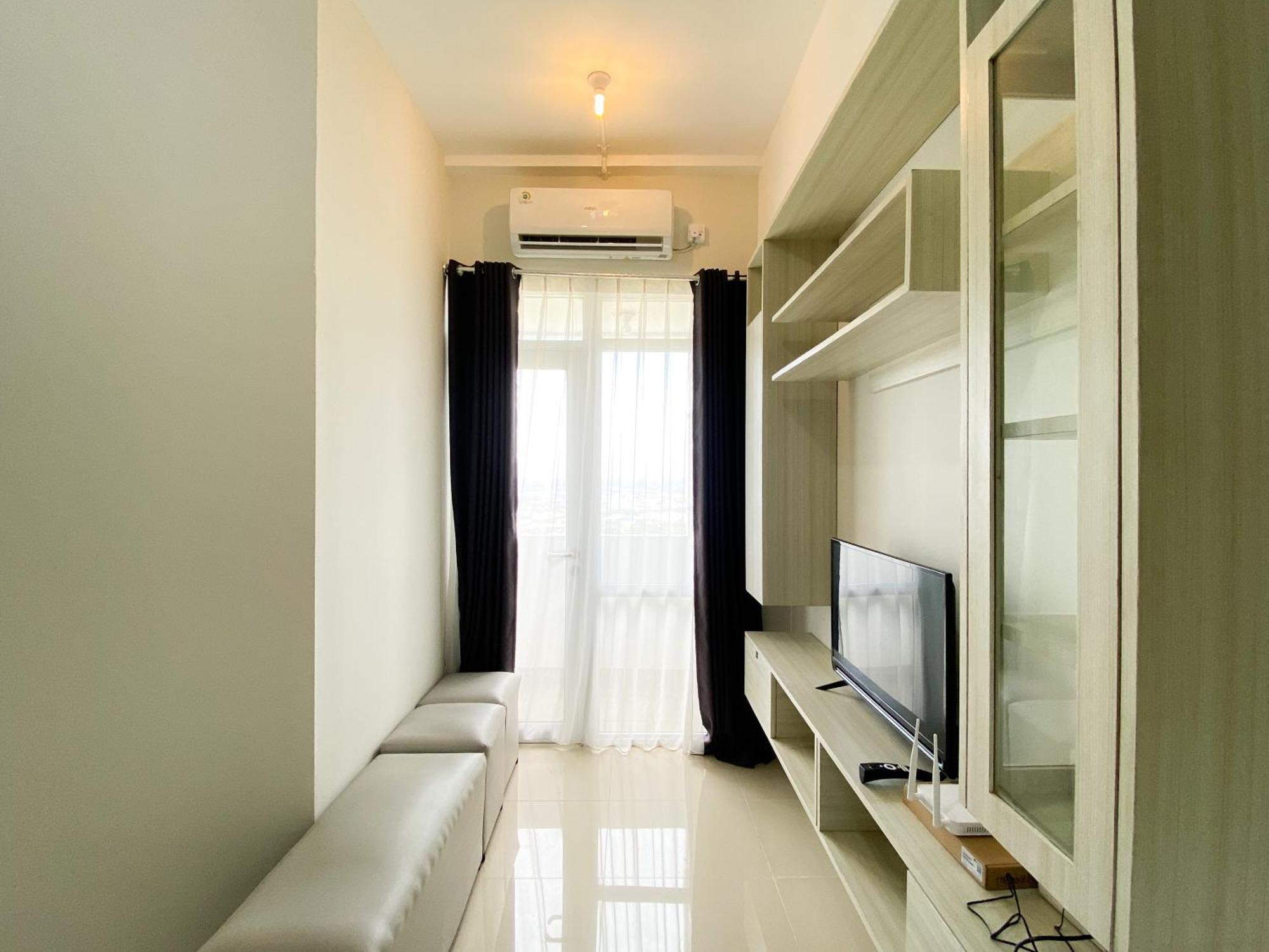 Apartemen Elegant And Restful 1br At 35th Floor Vasanta Innopark By Travelio Bekasi